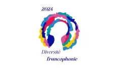 logo année de la francophonie 2024