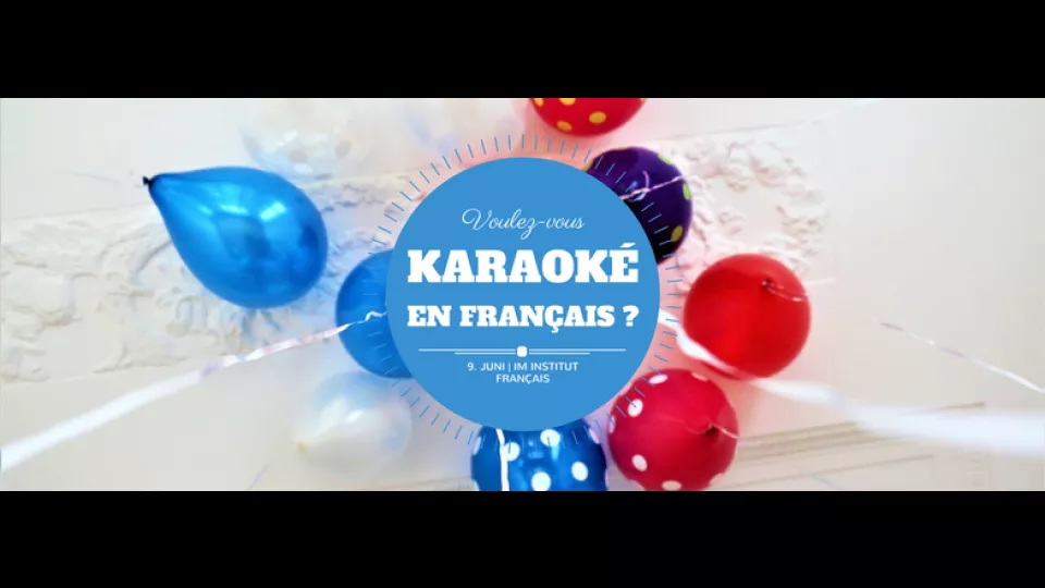 Voulez-vous karaoké en français?